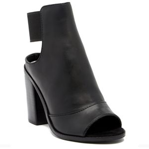 Dolce Vita Lauri Open Toe Leather Bootie